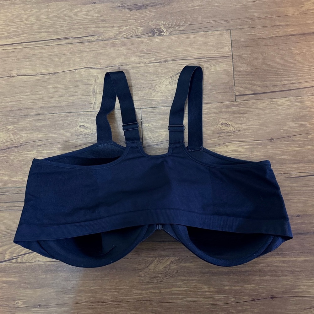 Paramour Utopia Front Close Contour Bra Size 44H Black Underwire Style 155149 - Picture 5 of 6